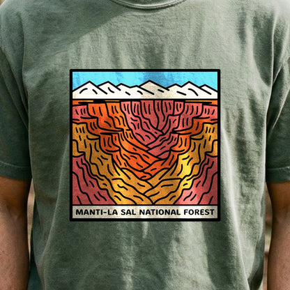 Manti-La Sal National Forest Cotton T-Shirt