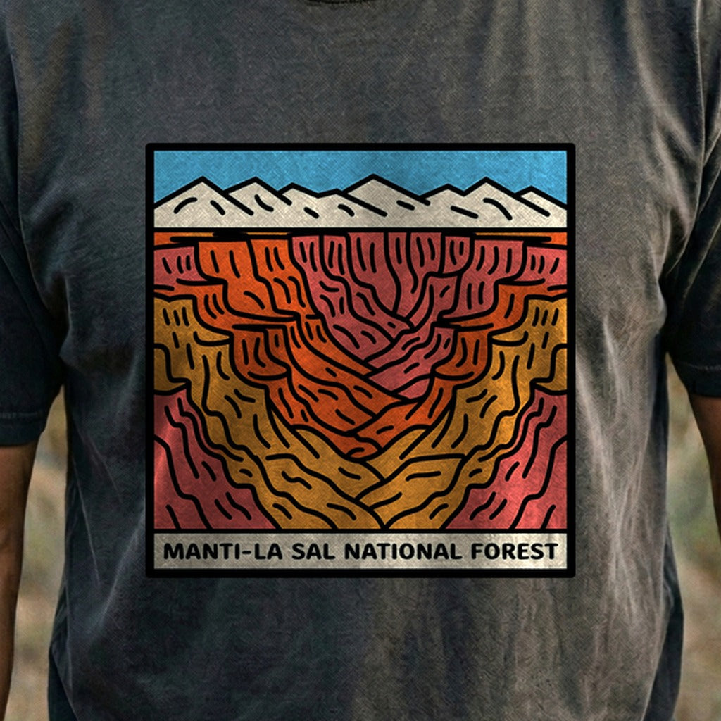 Manti-La Sal National Forest Cotton T-Shirt