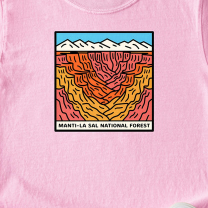 Manti-La Sal National Forest Kids Cotton T-Shirt