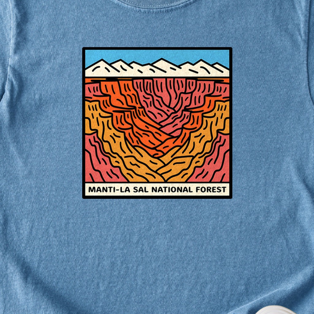 Manti-La Sal National Forest Kids Cotton T-Shirt