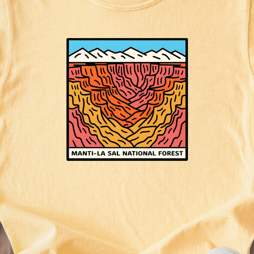Manti-La Sal National Forest Kids Cotton T-Shirt