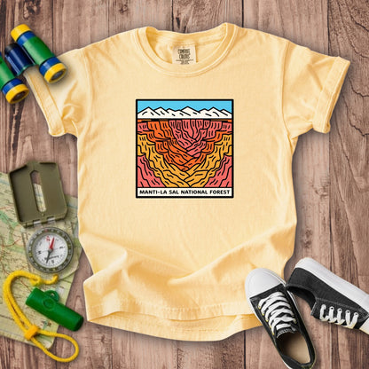 Manti-La Sal National Forest Kids Cotton T-Shirt
