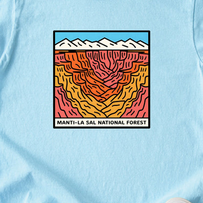 Manti-La Sal National Forest Kids Cotton T-Shirt