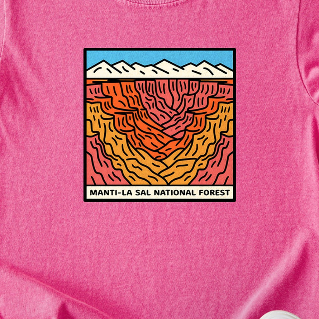 Manti-La Sal National Forest Kids Cotton T-Shirt