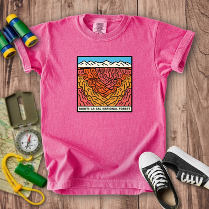 Manti-La Sal National Forest Kids Cotton T-Shirt