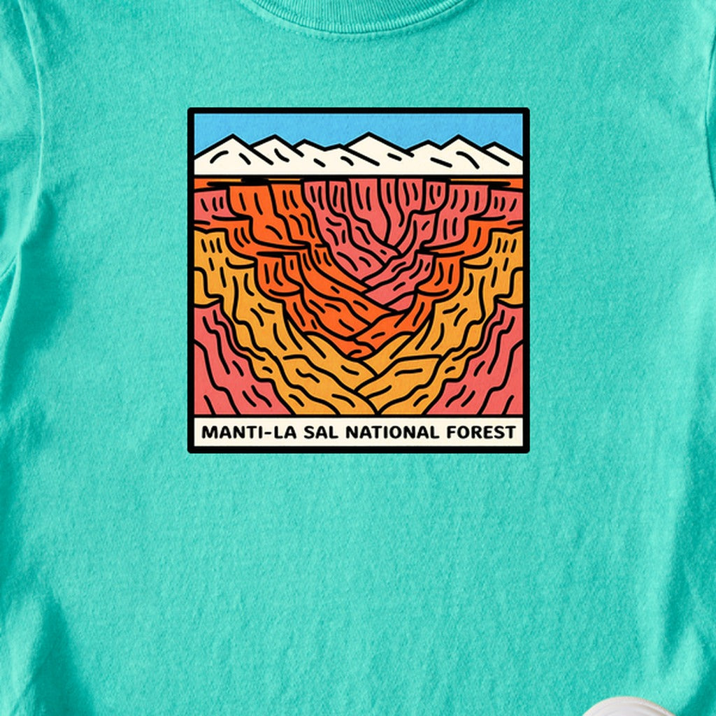 Manti-La Sal National Forest Kids Cotton T-Shirt