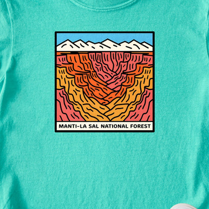 Manti-La Sal National Forest Kids Cotton T-Shirt