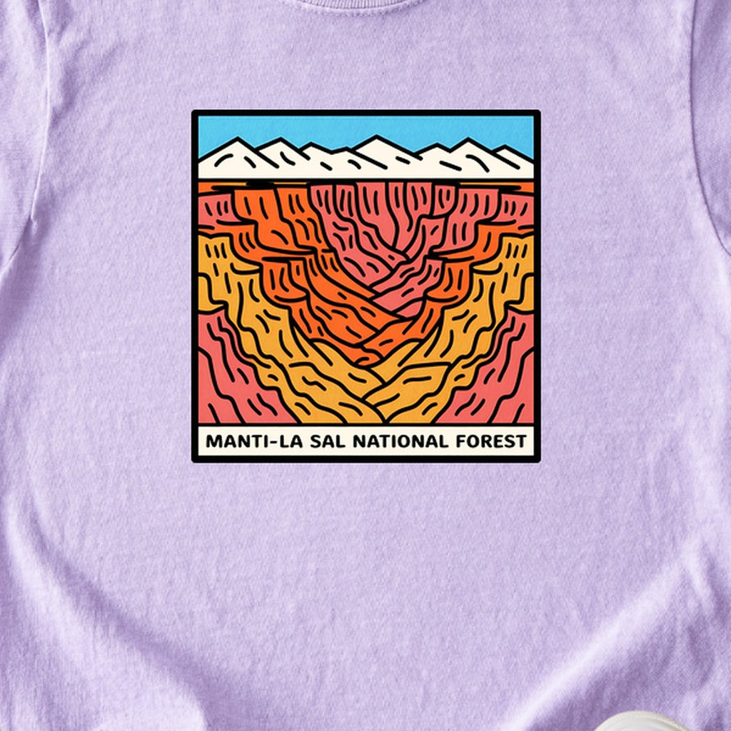 Manti-La Sal National Forest Kids Cotton T-Shirt