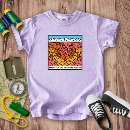 Manti-La Sal National Forest Kids Cotton T-Shirt