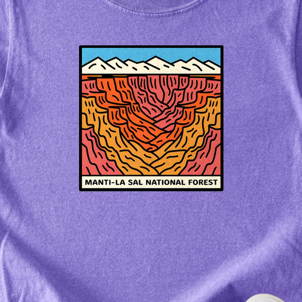 Manti-La Sal National Forest Kids Cotton T-Shirt