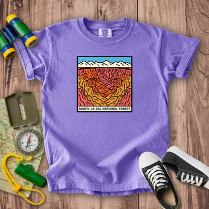 Manti-La Sal National Forest Kids Cotton T-Shirt