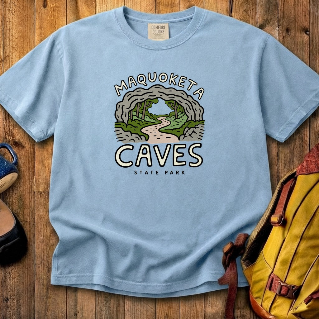 Maquoketa Caves State Park Cotton T-Shirt