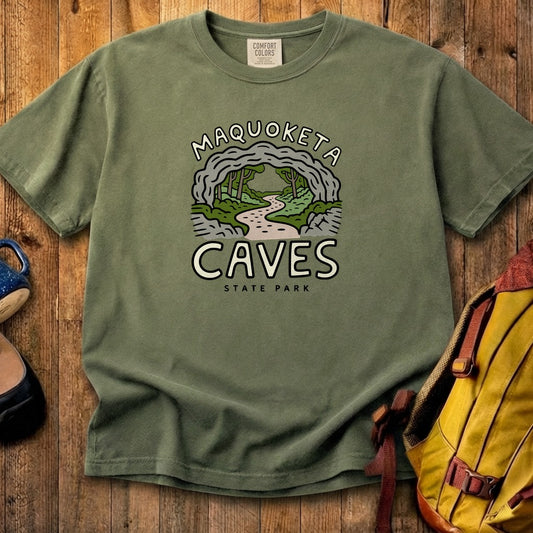 Maquoketa Caves State Park Cotton T-Shirt
