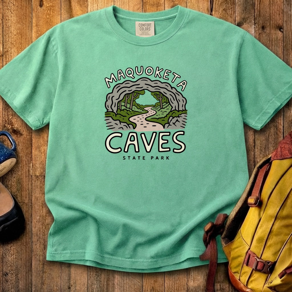 Maquoketa Caves State Park Cotton T-Shirt