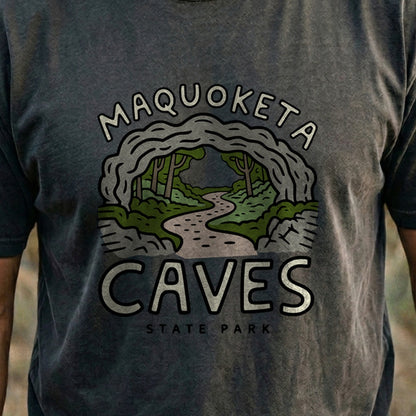 Maquoketa Caves State Park Cotton T-Shirt