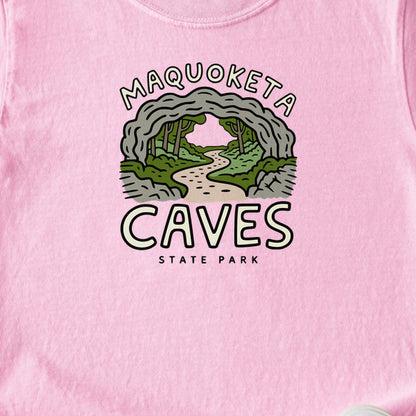 Maquoketa Caves State Park Kids Cotton T-Shirt