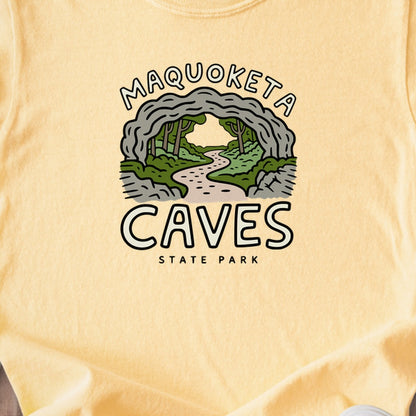 Maquoketa Caves State Park Kids Cotton T-Shirt