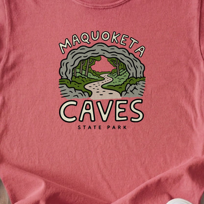 Maquoketa Caves State Park Kids Cotton T-Shirt