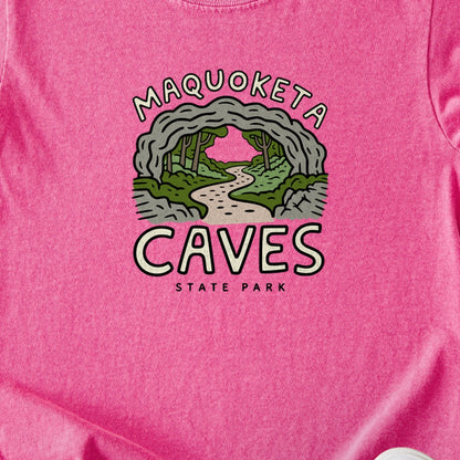 Maquoketa Caves State Park Kids Cotton T-Shirt