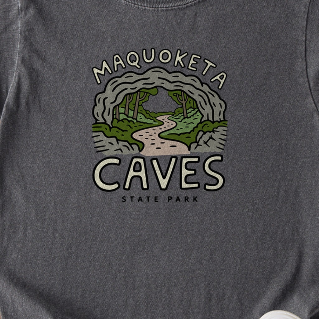 Maquoketa Caves State Park Kids Cotton T-Shirt