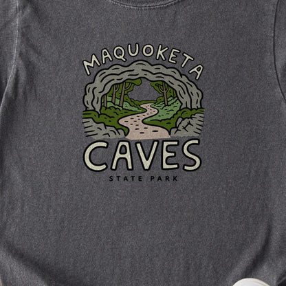 Maquoketa Caves State Park Kids Cotton T-Shirt