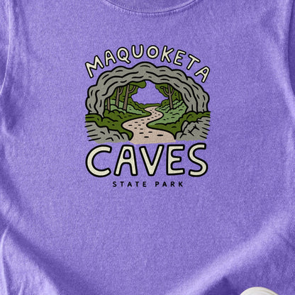 Maquoketa Caves State Park Kids Cotton T-Shirt