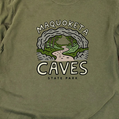 Maquoketa Caves State Park Cotton Long Sleeve