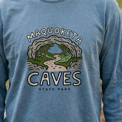 Maquoketa Caves State Park Cotton Long Sleeve