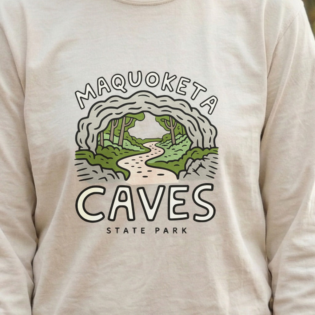 Maquoketa Caves State Park Cotton Long Sleeve