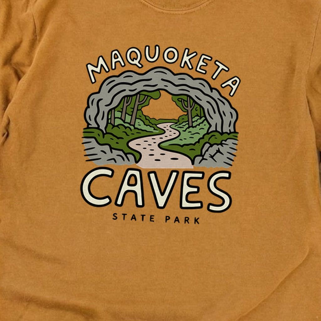 Maquoketa Caves State Park Cotton Long Sleeve