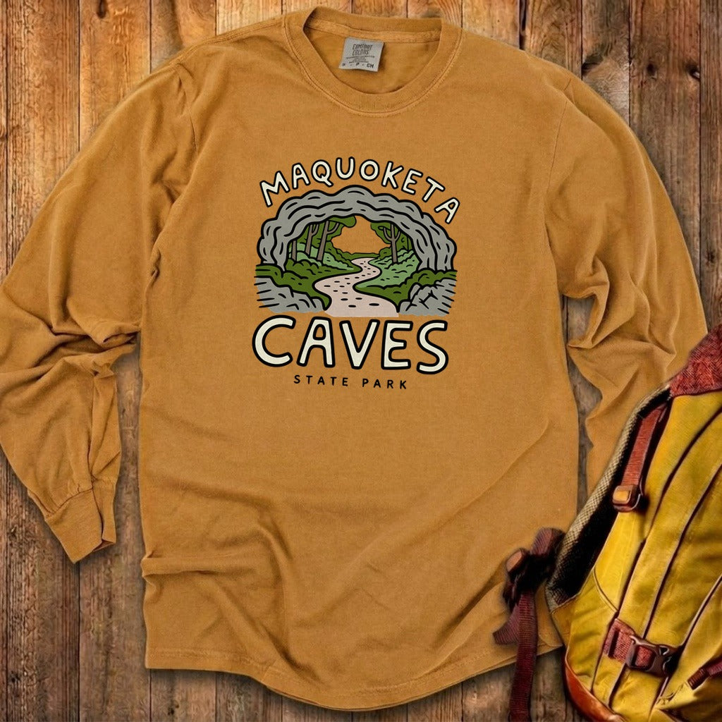 Maquoketa Caves State Park Cotton Long Sleeve
