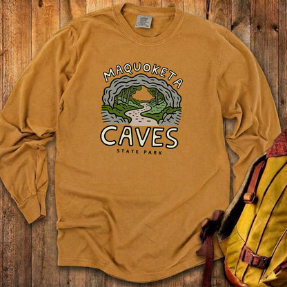 Maquoketa Caves State Park Cotton Long Sleeve