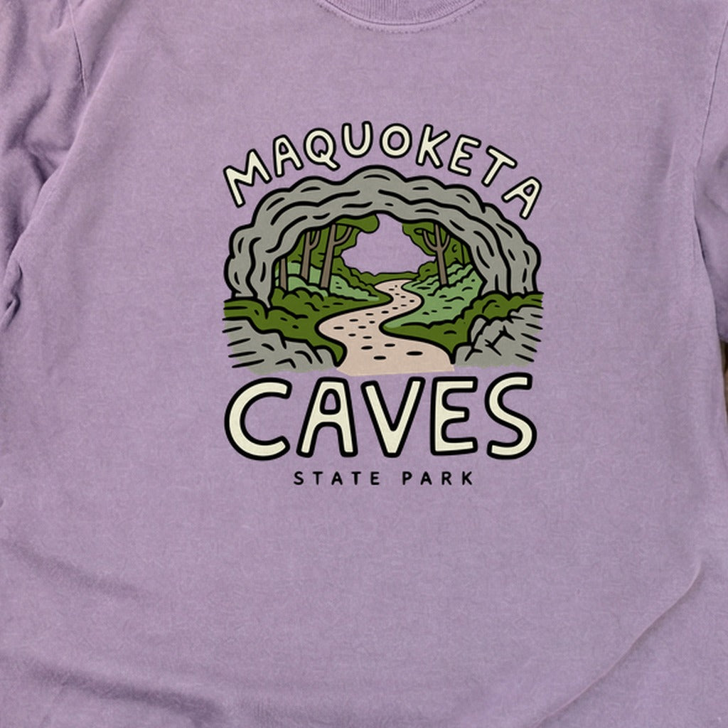 Maquoketa Caves State Park Cotton Long Sleeve