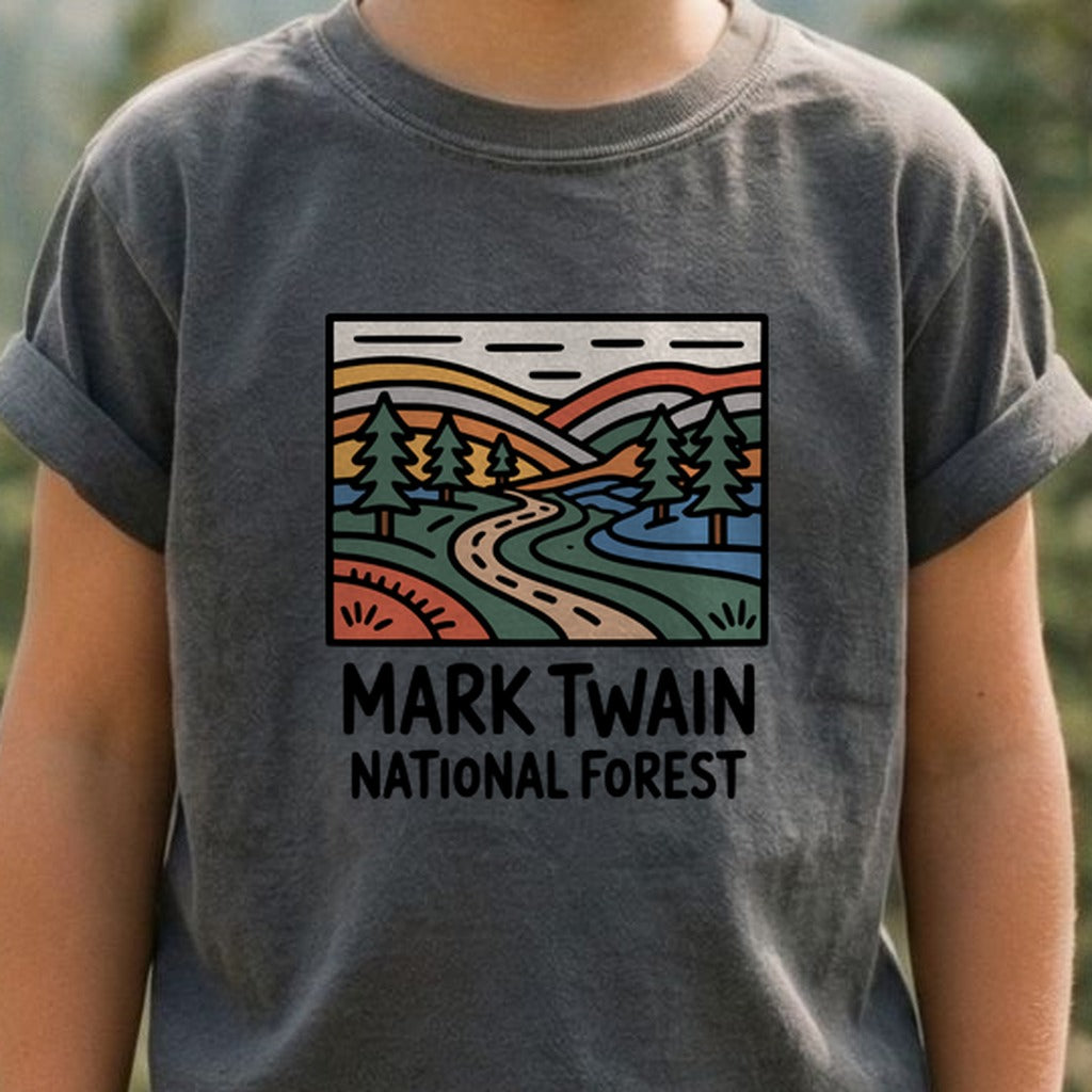 Mark Twain National Forest Kids Cotton T-Shirt