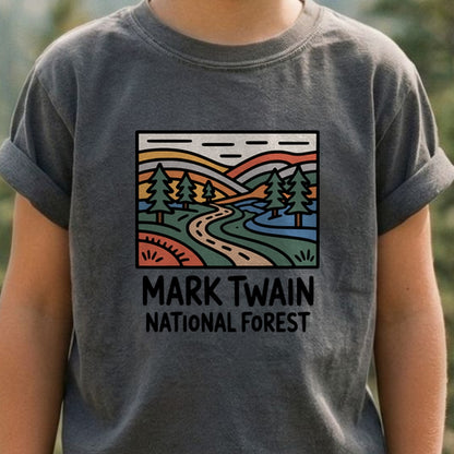 Mark Twain National Forest Kids Cotton T-Shirt