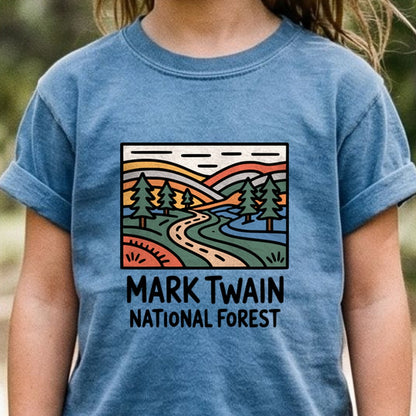 Mark Twain National Forest Kids Cotton T-Shirt