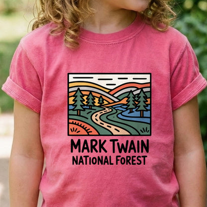 Mark Twain National Forest Kids Cotton T-Shirt