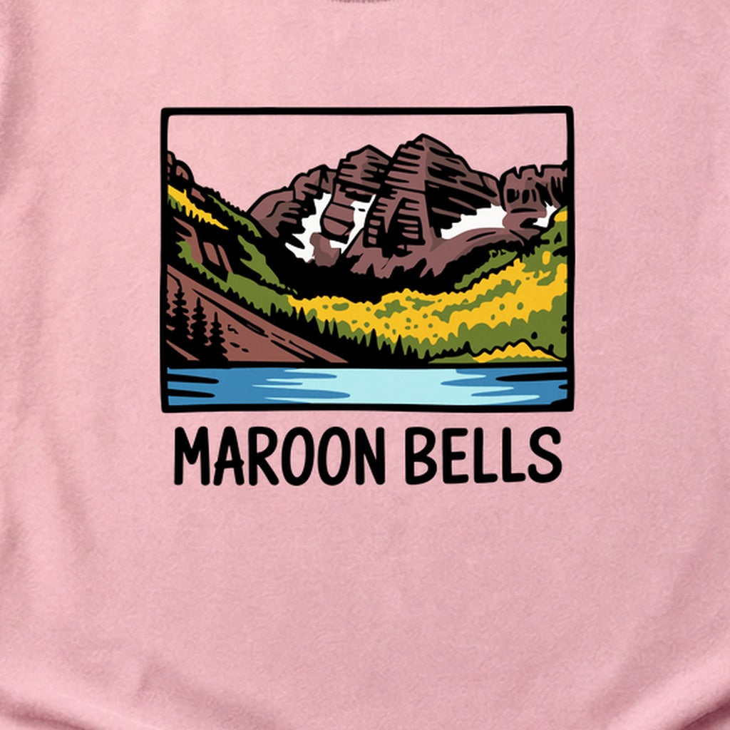 Maroon Bells Cotton T-Shirt