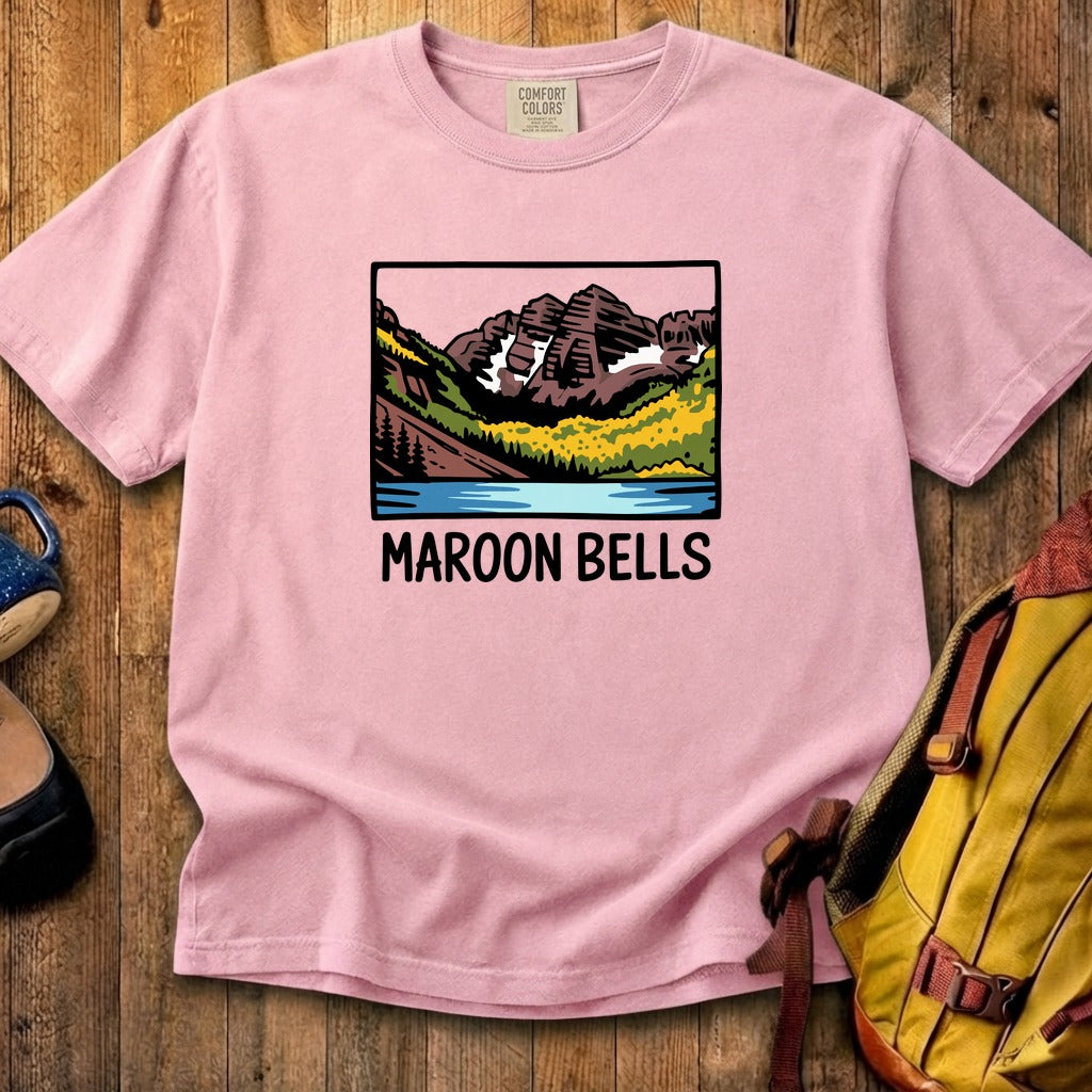 Maroon Bells Cotton T-Shirt