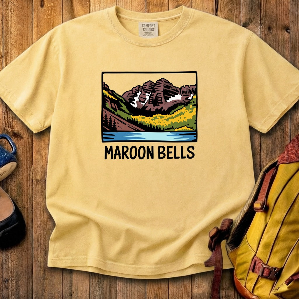 Maroon Bells Cotton T-Shirt