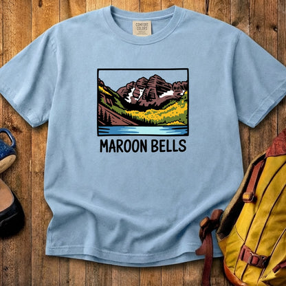 Maroon Bells Cotton T-Shirt