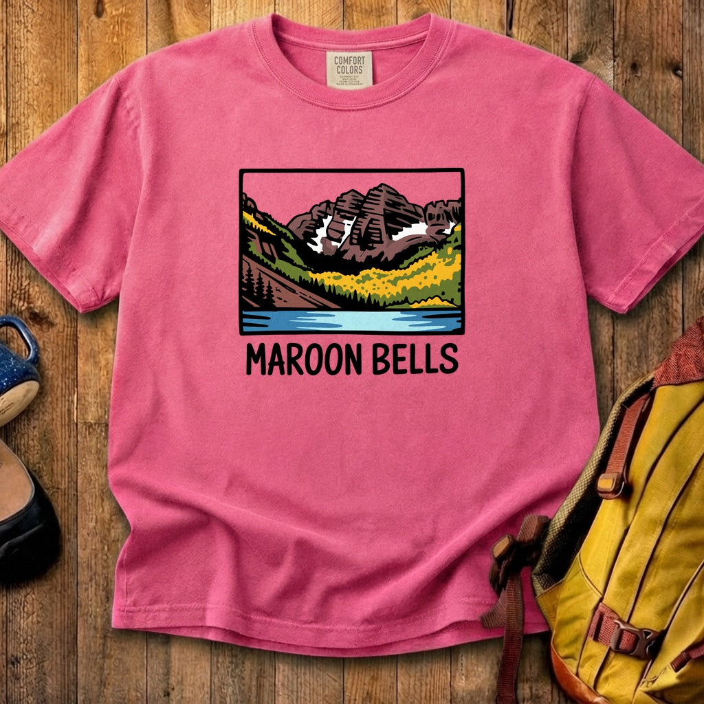 Maroon Bells Cotton T-Shirt