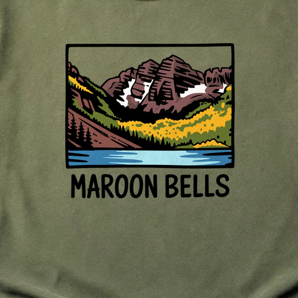 Maroon Bells Cotton T-Shirt