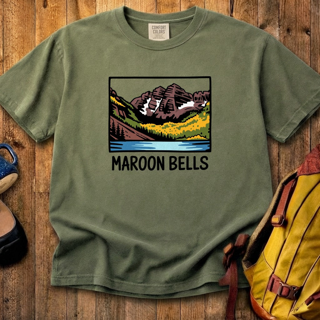 Maroon Bells Cotton T-Shirt