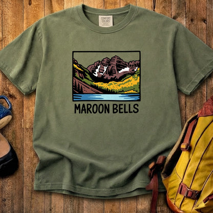 Maroon Bells Cotton T-Shirt