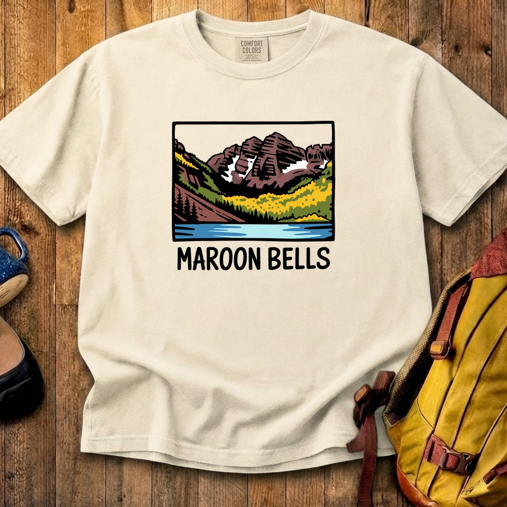 Maroon Bells Cotton T-Shirt