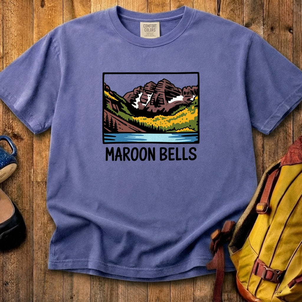 Maroon Bells Cotton T-Shirt