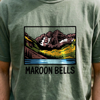 Maroon Bells Cotton T-Shirt