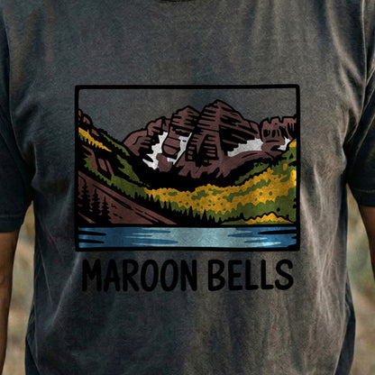 Maroon Bells Cotton T-Shirt