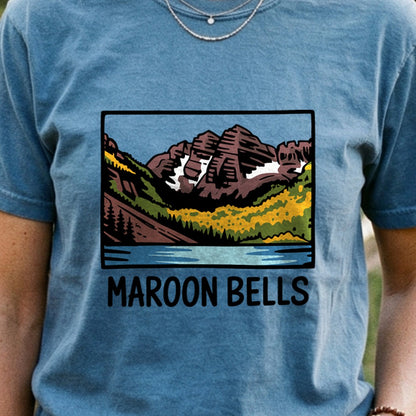 Maroon Bells Cotton T-Shirt